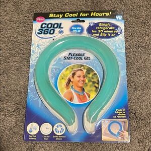 Cool 360 Flexible Stay-Cool Gel Neck Wrap